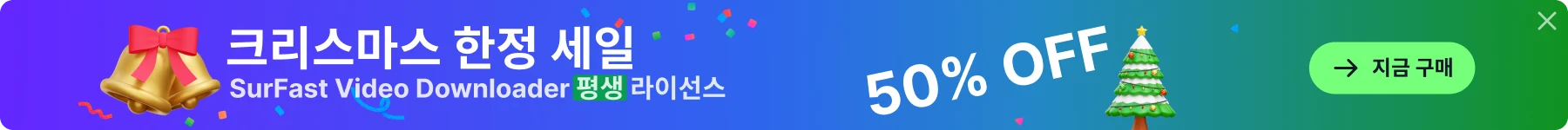 SurFast Video Downloader Christmas Exclusive Sale