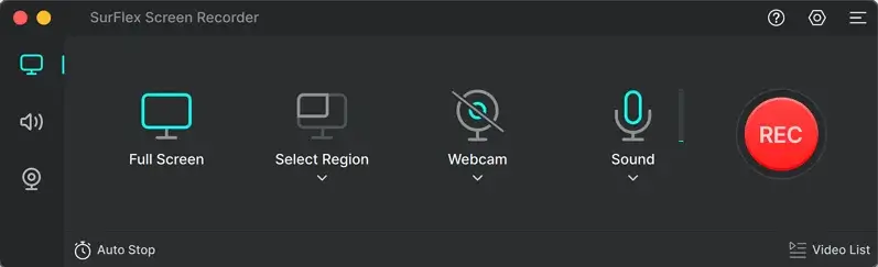 SurFlex Screen Recorder Mac
