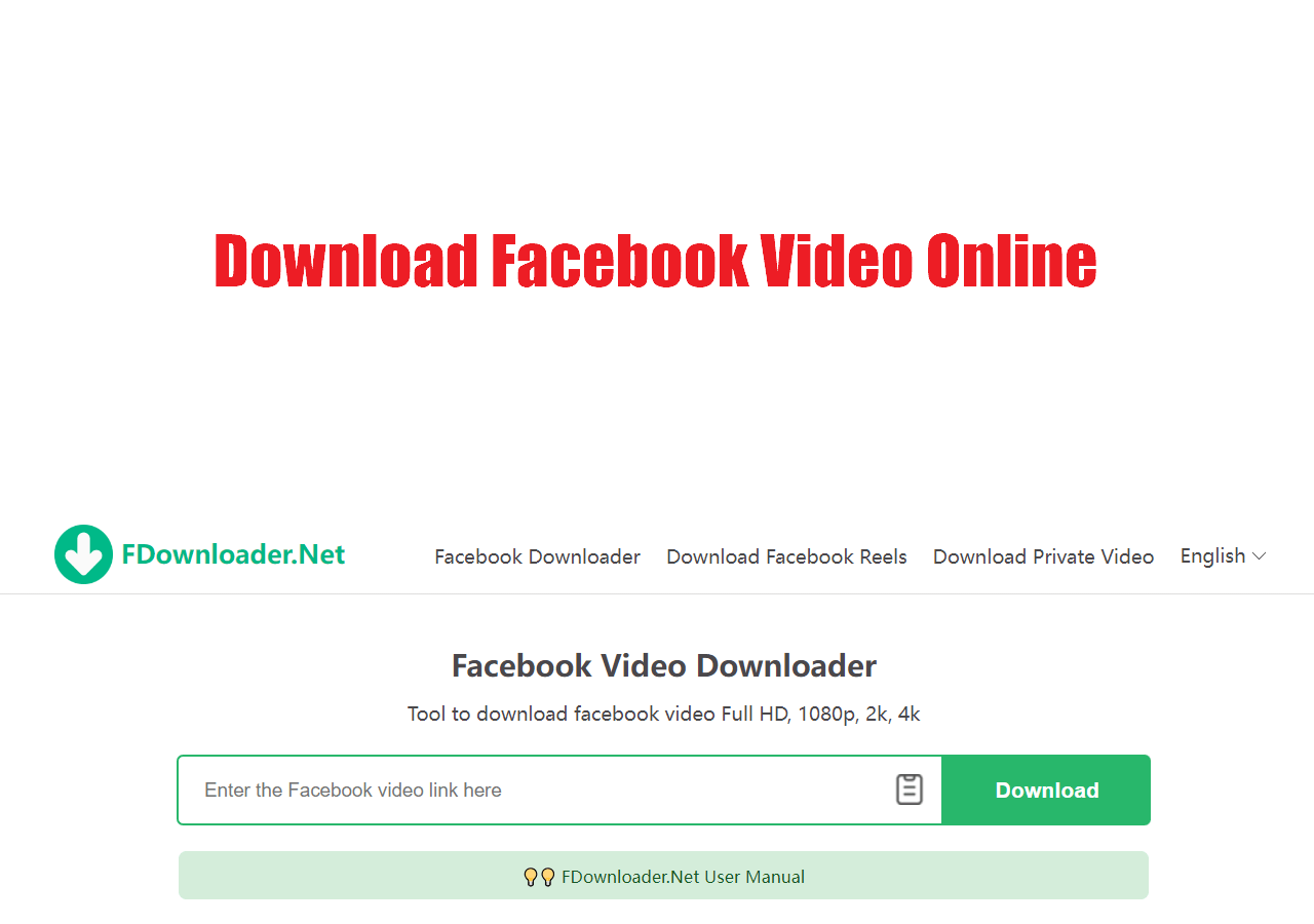 download online video from facebook