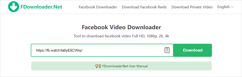 FDownloader Facebook Video Downloader