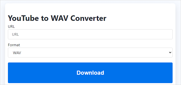 Loader.to YouTube to WAV Converter
