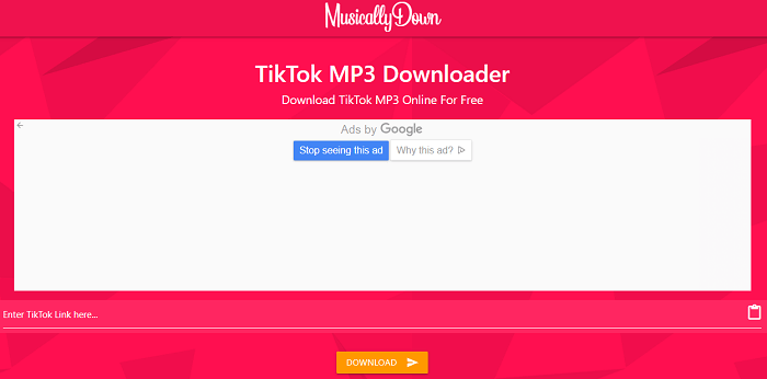 MusicallyDown - TikTok to MP3