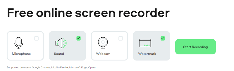 ScreenCapture Online Screen Recorder