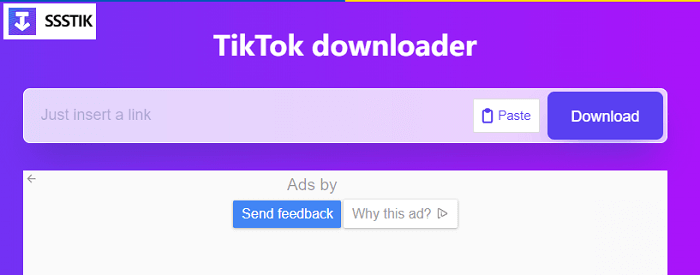 download TijTok videos without wartermark with SSSTik