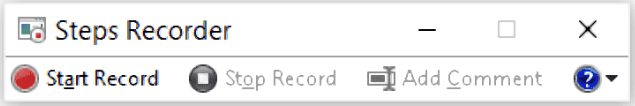 Steps Recorder on Windows 8