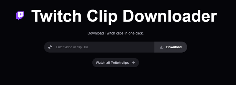 Stream Charts Twitch Clip Downloader