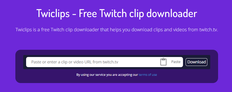 Twiclips Twitch Clip Downloader