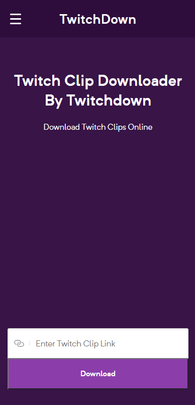 TwitchDown Twitch Clip Downloader on Mobile