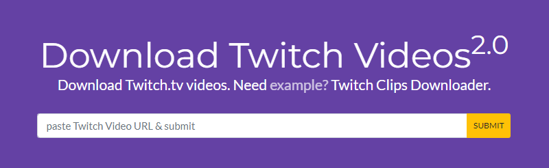 UnTwitch Twitch Video Downloader