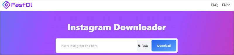 FastDL Instagram Downloader