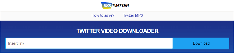 SSSTwitter Twitter Video Downloader