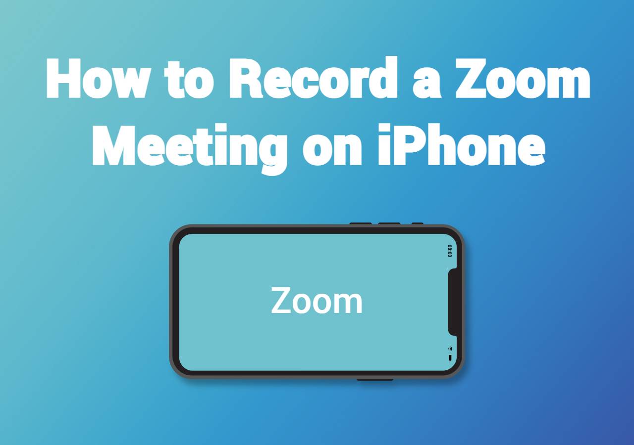 How to Record Zoom Meeting on iPhone 4 New Ways