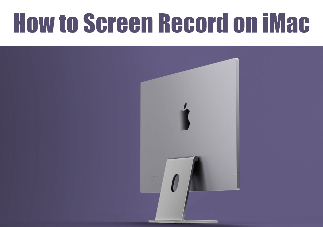 how to record screen in imac