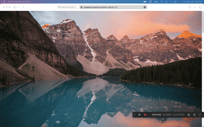 Grabar pantalla completa en Mac