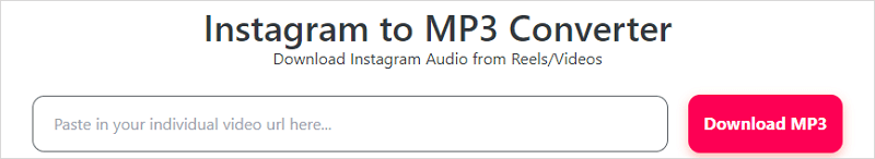 SaveTube Instagram to MP3 Converter