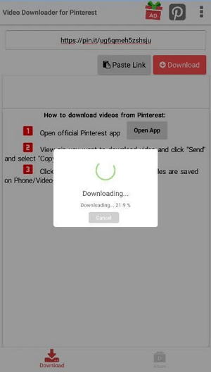 Video Downloader for Pinterest from SmartApps38