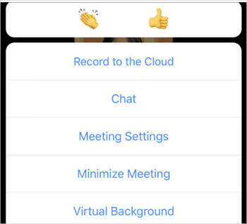 Zoom Record to Cloud