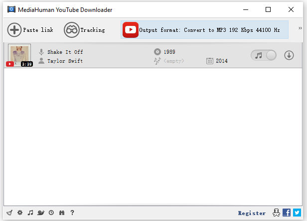 MediaHuman Download YouTube Audio