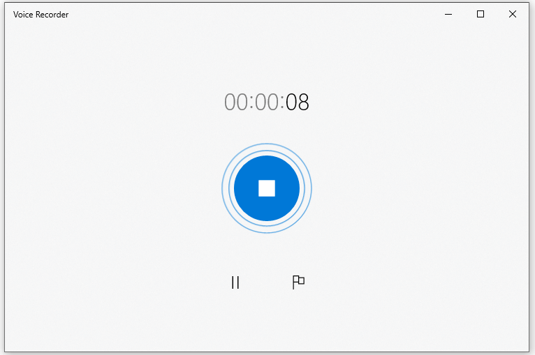 Record Audio with Voice Recorder on Windows 10