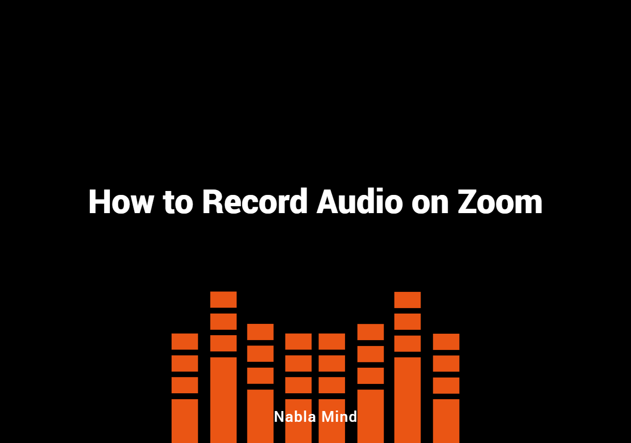 How to Record Zoom Audio in 4 Easy Ways