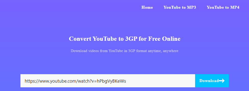 YouTube to 3GP Converter from MP4Saver