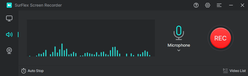 The Record Audio Mode