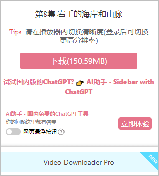 Bilibili Video Downloader Chrome Extension