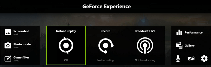 GeForce Experience - Record Screen