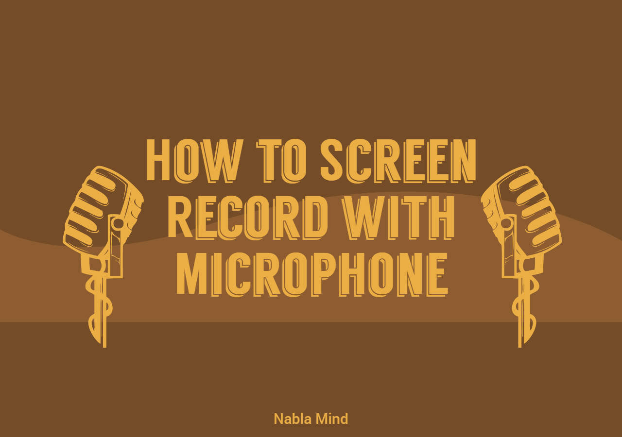 How to Screen Record with Voice on Computer or Mobile