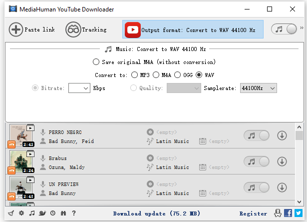 Download SoundCloud with MediaHuman YouTube Downloader