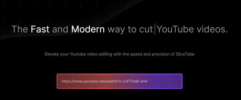 SliceTube YouTube Cutter