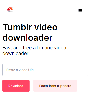 モバイルでのTeleDownloader Tumblrビデオダウンローダー