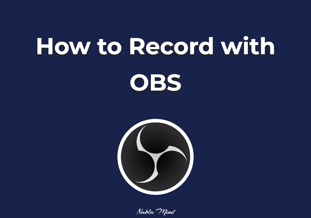 Obs recording how to screen record on obs in all situations