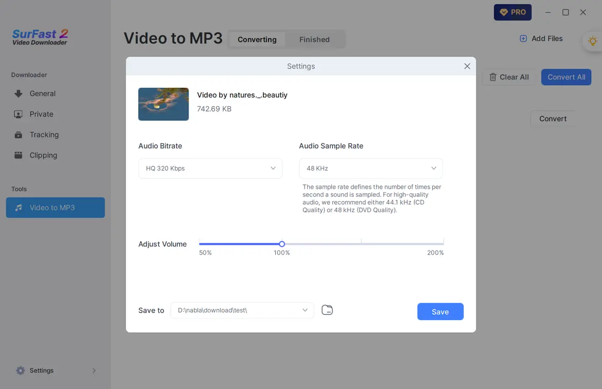 Convert Video to MP3 in High Quality