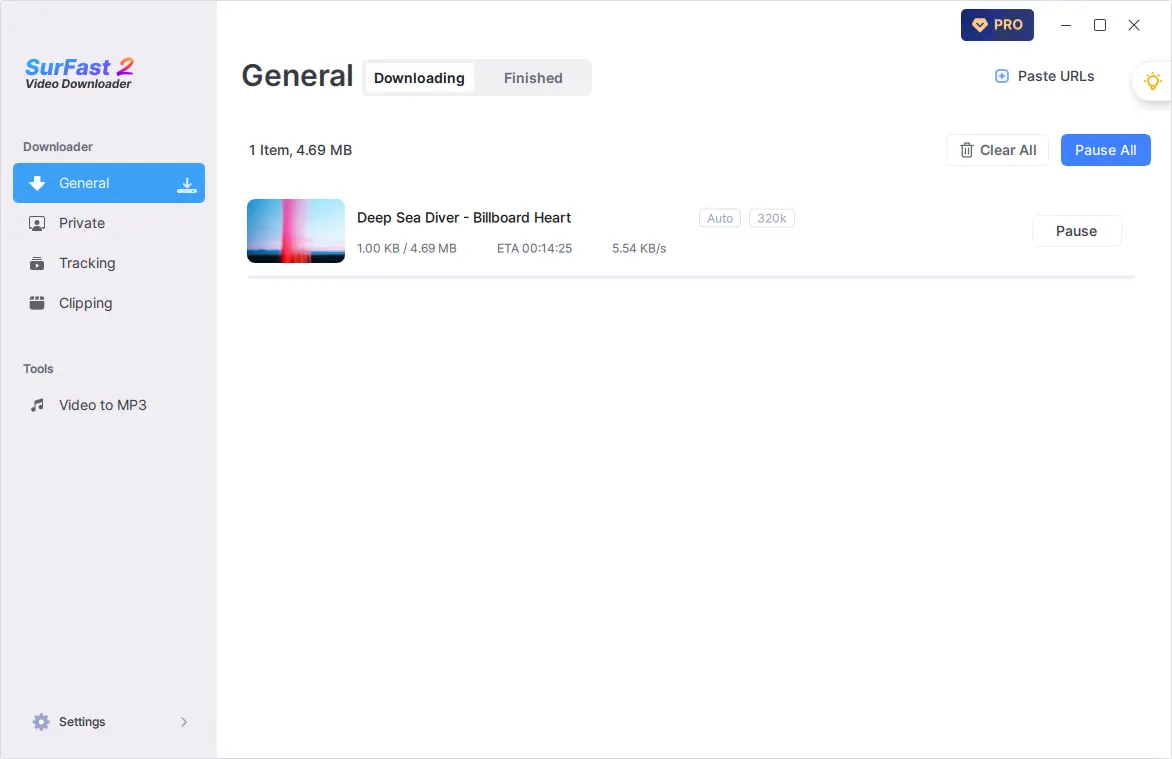 Convertir Bandcamp a MP3 a 320kbps