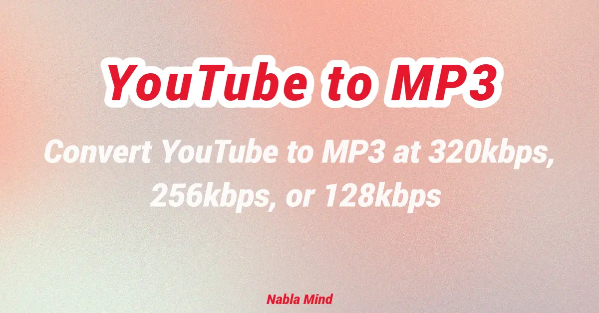 Youtube To Mp3 Converter High Quality YouTube to MP3 - Best YouTube MP3 Converter in 2025