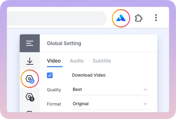 surfast video downloader help install step1
