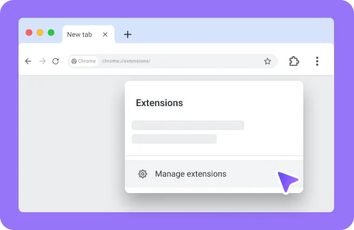 Manage Chrome Extensions
