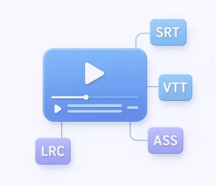 subtitle format
