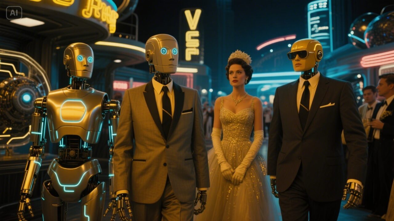 Poster like a sci-fi classic