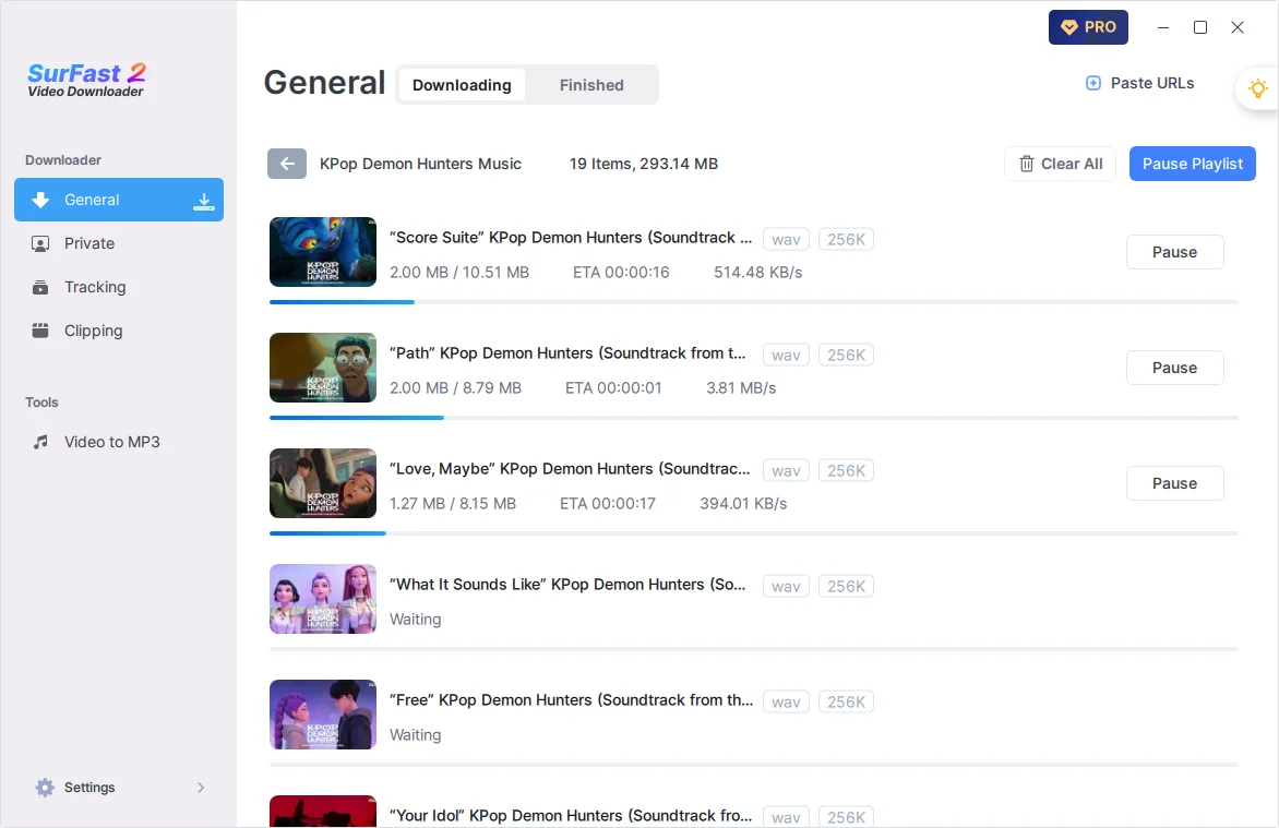Downloading WAV Files
